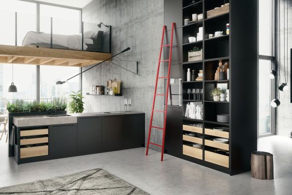 cucine in stile urban a Firenze